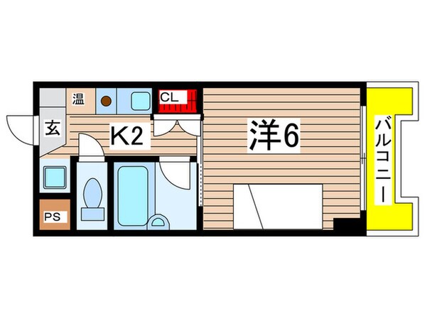 荒川ＡＰＡＲＴＭＥＮＴＳの物件間取画像